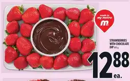 Metro STRAWBERRIES WITH CHOCOLATE DIP offer