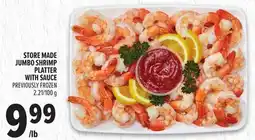 Metro STORE MADE JUMBO SHRIMP PLATTER WITH SAUCE offer