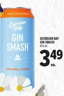Metro GEORGIAN BAY GIN SMASH offer
