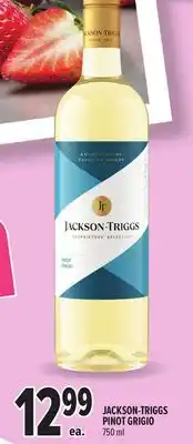 Metro JACKSON-TRIGGS PINOT GRIGIO offer
