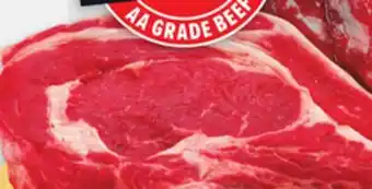 Metro RED GRILL PRIME RIB ROAST CHEF STYLE OR VALUE PACK RIB STEAK offer