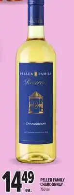 Metro PELLER FAMILY CHARDONNAY offer