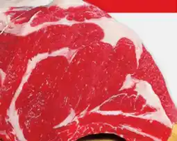 Metro RED GRILL PRIME RIB ROAST CHEF STYLE OR VALUE PACK RIB STEAK offer