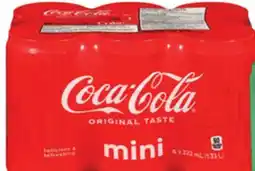 Metro COCA-COLA OR CANADA DRY SOFT DRINKS offer