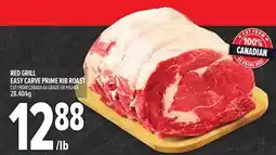Metro RED GRILL EASY CARVE PRIME RIB ROAST offer