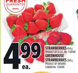 Metro STRAWBERRIES offer