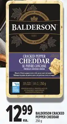 Metro BALDERSON CRACKED PEPPER CHEDDAR offer