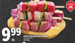 Metro FRESH STORE MADE MEAT KABOBS offer