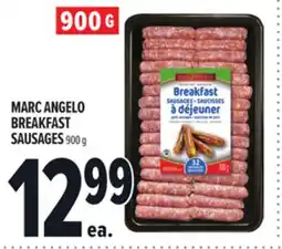 Metro MARC ANGELO BREAKFAST SAUSAGES offer