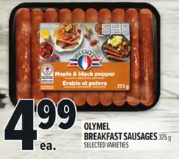 Metro OLYMEL BREAKFAST SAUSAGES offer