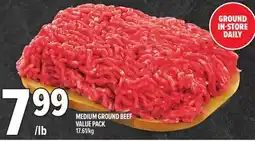 Metro MEDIUM GROUND BEEF VALUE PACK offer