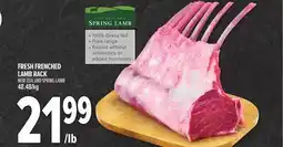 Metro FRESH FRENCHED LAMB RACK offer