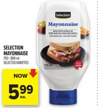 Metro SELECTION MAYONNAISE offer