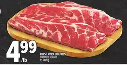 Metro FRESH PORK SIDE RIBS offer