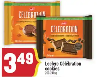 Marché Adonis LECLERC CÉLÉBRATION COOKIES offer