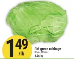 Marché Adonis FLAT GREEN CABBAGE offer