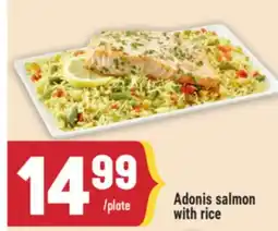 Marché Adonis Adonis salmon with rice offer