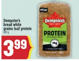 Marché Adonis DEMPSTER'S BREAD WHITE GRAINS LOAF PROTEIN offer