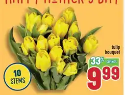 Marché Adonis TULIP BOUQUET offer