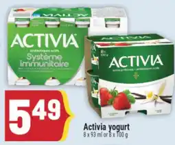 Marché Adonis ACTIVIA YOGURT offer