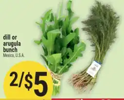 Marché Adonis DILL OR ARUGULA BUNCH offer