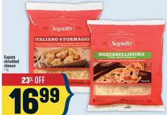 Marché Adonis Saputo shredded cheese offer