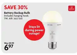 Home Hardware Battery Backup Bulb offer
