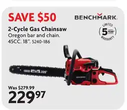 Home Hardware 2-Cycle Gas Chainsaw offer