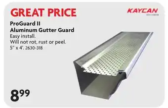 Home Hardware ProGuard II Aluminum Gutter Guard offer