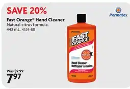 Home Hardware Fast Orange Hand Cleaner offer