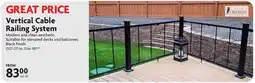 Home Hardware Vertical Cable Railing System offer
