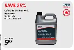 Home Hardware Calcium, Lime & Rust Remover offer