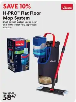 Home Hardware H2PRO Flat Floor Mop System offer