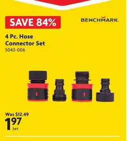 Home Hardware 4 Pc. Hose Connector Set offer