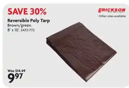 Home Hardware Reversible Poly Tarp offer