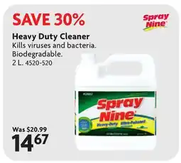Home Hardware Heavy Duty Cleaner offer