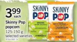 Fortinos SKINNY POP POPCORN POPCORN offer