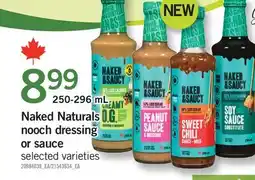 Fortinos NAKED NATURALS NOOCH DRESSING offer