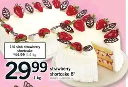 Fortinos STRAWBERRY SHORTCAKE 8 SHORTCAKE offer