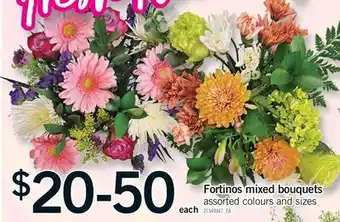 Fortinos FORTINOS MIXED BOUQUETS offer