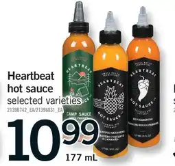 Fortinos HEARTBEAT HOT SAUCE offer