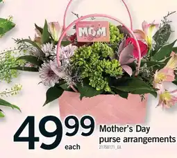 Fortinos MOTHER'S DAY PURSE ARRANGEMENTS offer