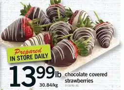 Fortinos CHOCOLATE COVERED STRAWBERRIES offer