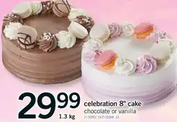 Fortinos CELEBRATION, 8 CAKE offer