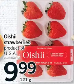 Fortinos OISHII STRAWBERRIES offer