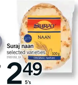 Fortinos SURAJ NAAN, 5'S offer