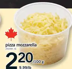 Fortinos PIZZA MOZZARELLA offer