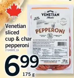 Fortinos VENETIAN SLICED CUP & CHAR PEPPERONI offer