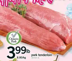 Fortinos PORK TENDERLOIN offer