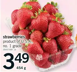 Fortinos STRAWBERRIES offer